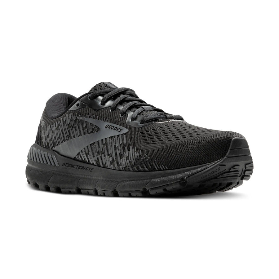 MEN'S BROOKS ADDICTION GTS 15 | BLACK / BLACK / EBONY