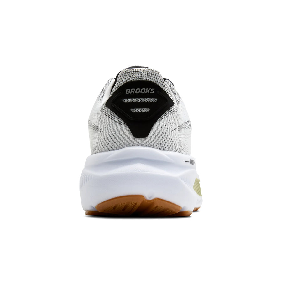 MEN'S BROOKS GHOST 17 | WHITE /  BLACK / TEA