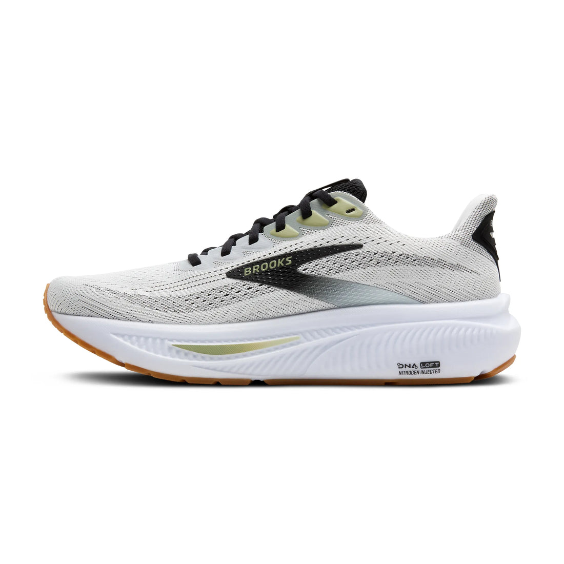 MEN'S BROOKS GHOST 17 | WHITE /  BLACK / TEA