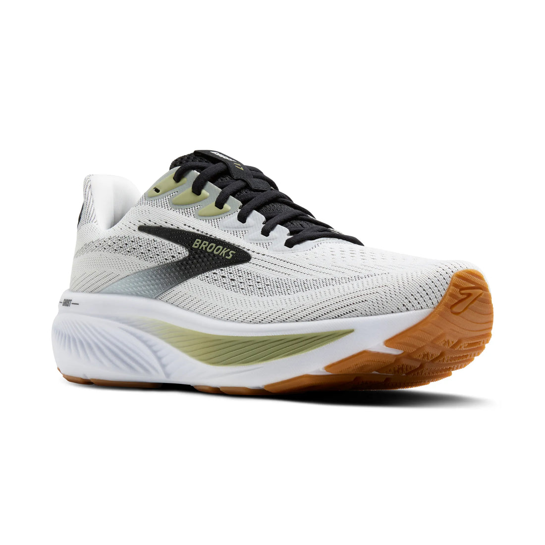 MEN'S BROOKS GHOST 17 | WHITE /  BLACK / TEA
