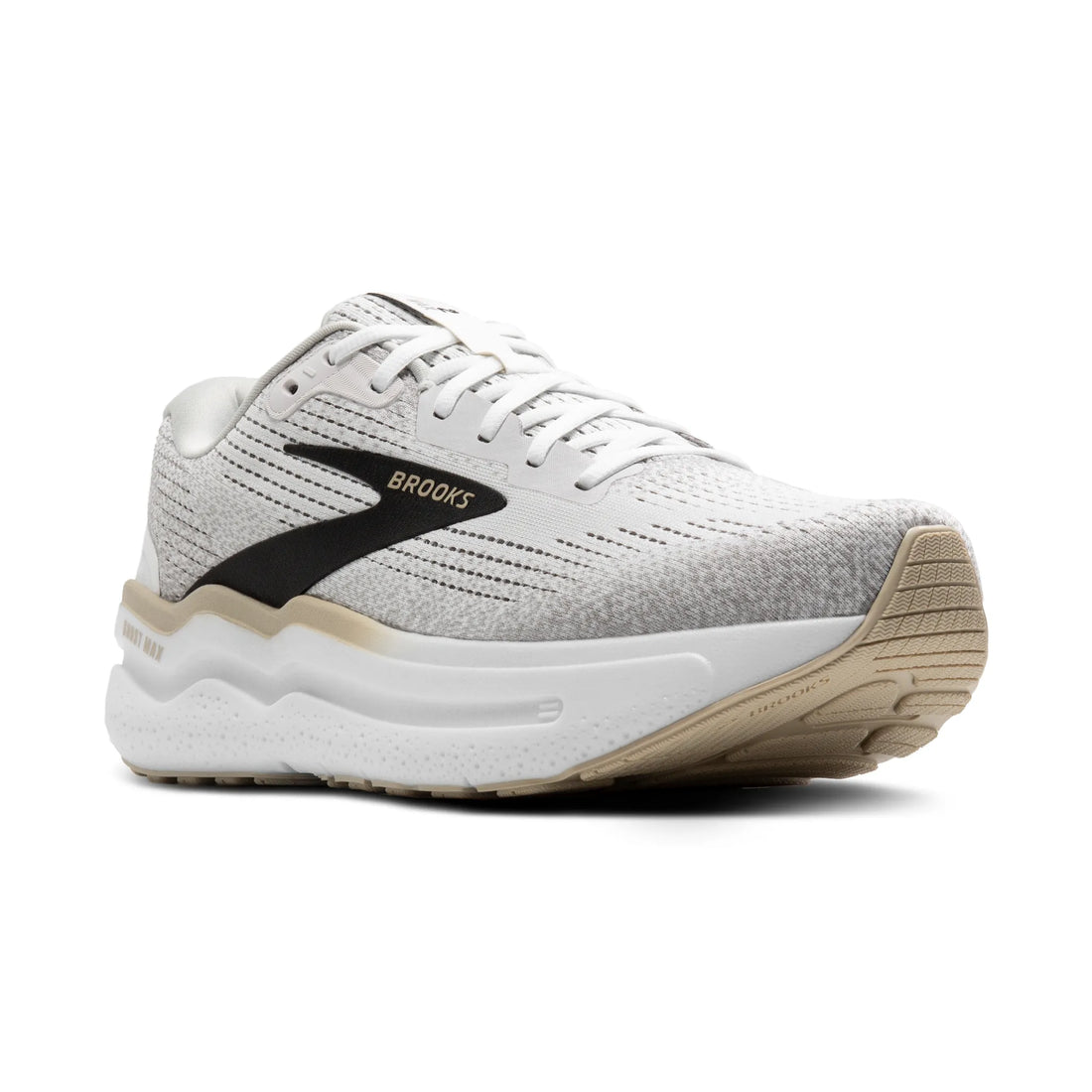 MEN'S BROOKS GHOST MAX 2 | WHITE / PELICAN / OYSTER