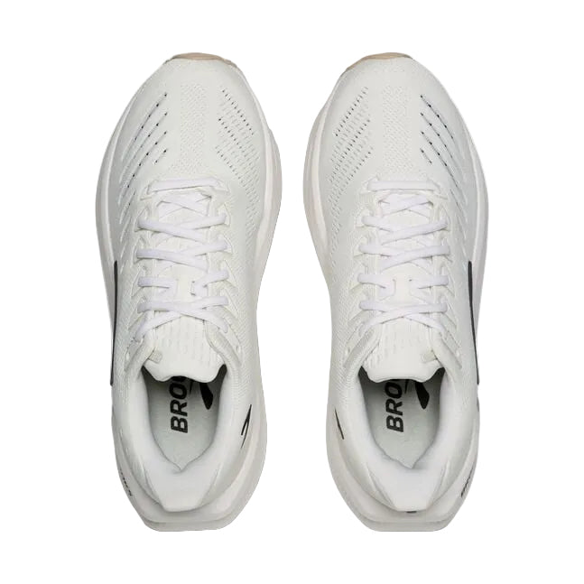 MEN'S BROOKS GLYCERIN MAX 2 | WHITE / BLACK / CHATEAU GRAY