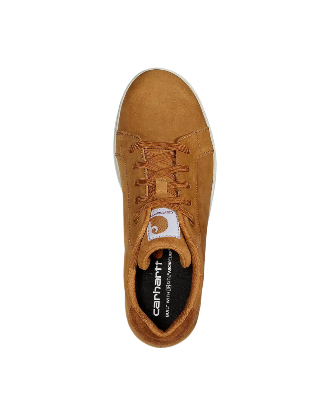 MEN'S CARHARTT DETROIT LEATHER SNEAKER | BROWN NUBUCK