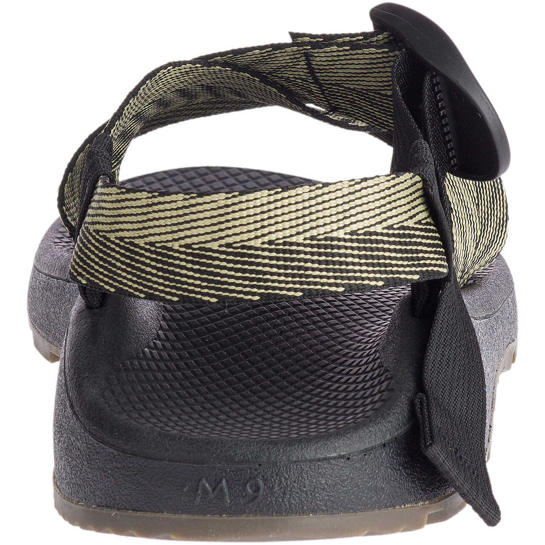 MEN'S CHACO MEGA Z / CLOUD WIDE-STRAP CUSHIONED SANDAL | ODDS BLACK