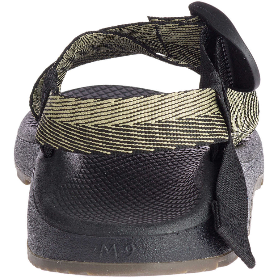 MEN'S CHACO MEGA Z / CLOUD WIDE-STRAP CUSHIONED SANDAL | ODDS BLACK