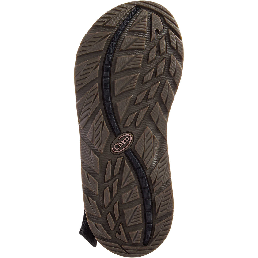 MEN'S CHACO MEGA Z / CLOUD WIDE-STRAP CUSHIONED SANDAL | ODDS BLACK