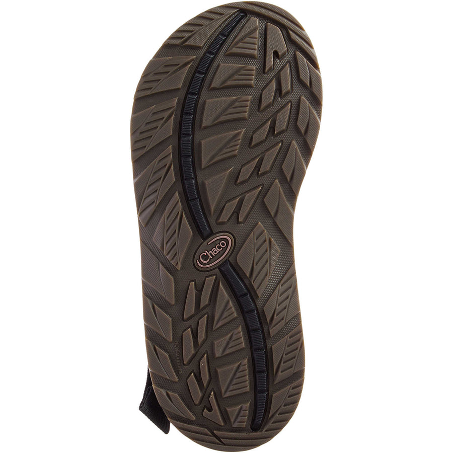 MEN'S CHACO MEGA Z / CLOUD WIDE-STRAP CUSHIONED SANDAL | ODDS BLACK
