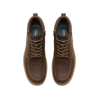 MEN'S CLARKS MORWELL ZIP | BEESWAX LEATHER