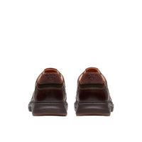 MEN'S CLARKS UN BRILEY LACE | MAHOGANY LEATHER