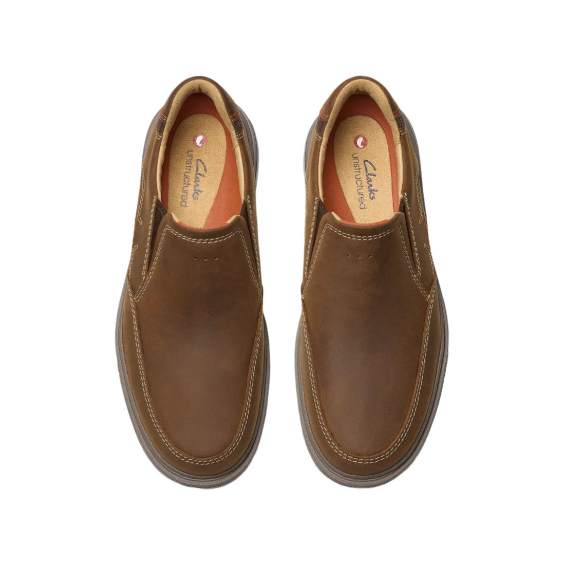 MEN'S CLARKS UN BRILEY STEP | BEESWAX LEATHER