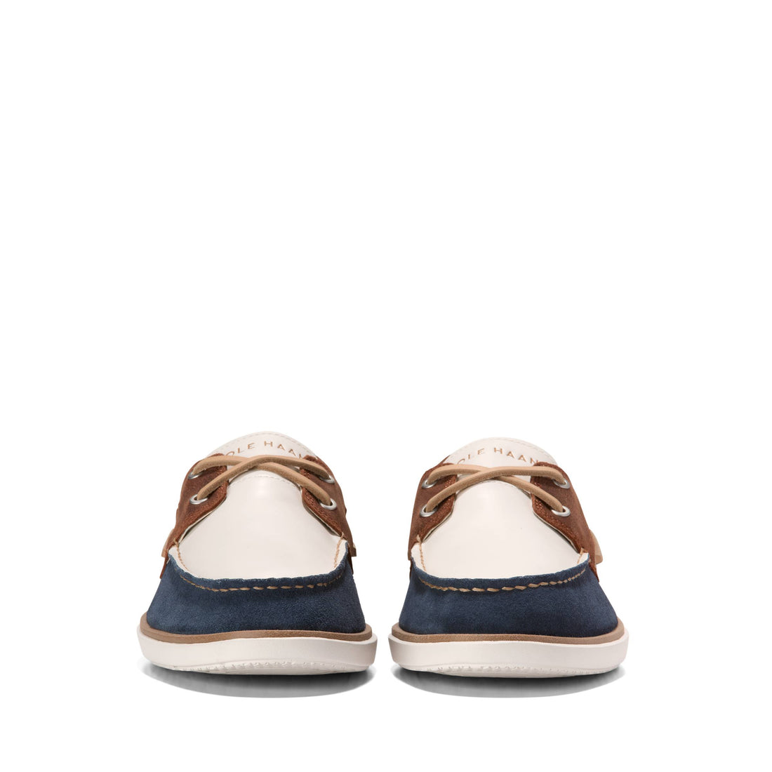 MEN'S COLE HAAN GRANDPRO WINDWARD BOAT SHOES | DARK SEQUOIA / NAVY BLAZER / IVORY