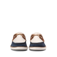 MEN'S COLE HAAN GRANDPRO WINDWARD BOAT SHOES | DARK SEQUOIA / NAVY BLAZER / IVORY