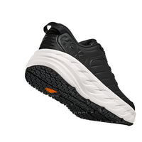 MEN'S HOKA BONDI SLIP RESISTANT | CARBON BLACK / WHITE