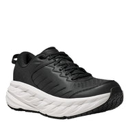 MEN'S HOKA BONDI SLIP RESISTANT | CARBON BLACK / WHITE