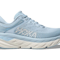 WOMEN'S HOKA BONDI 7 | ICE WATER / WHITE