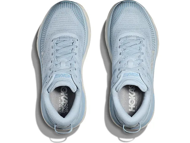 WOMEN'S HOKA BONDI 7 | ICE WATER / WHITE