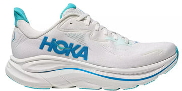 MEN'S HOKA CLIFTON 10 | WHITE / SKYWARD BLUE