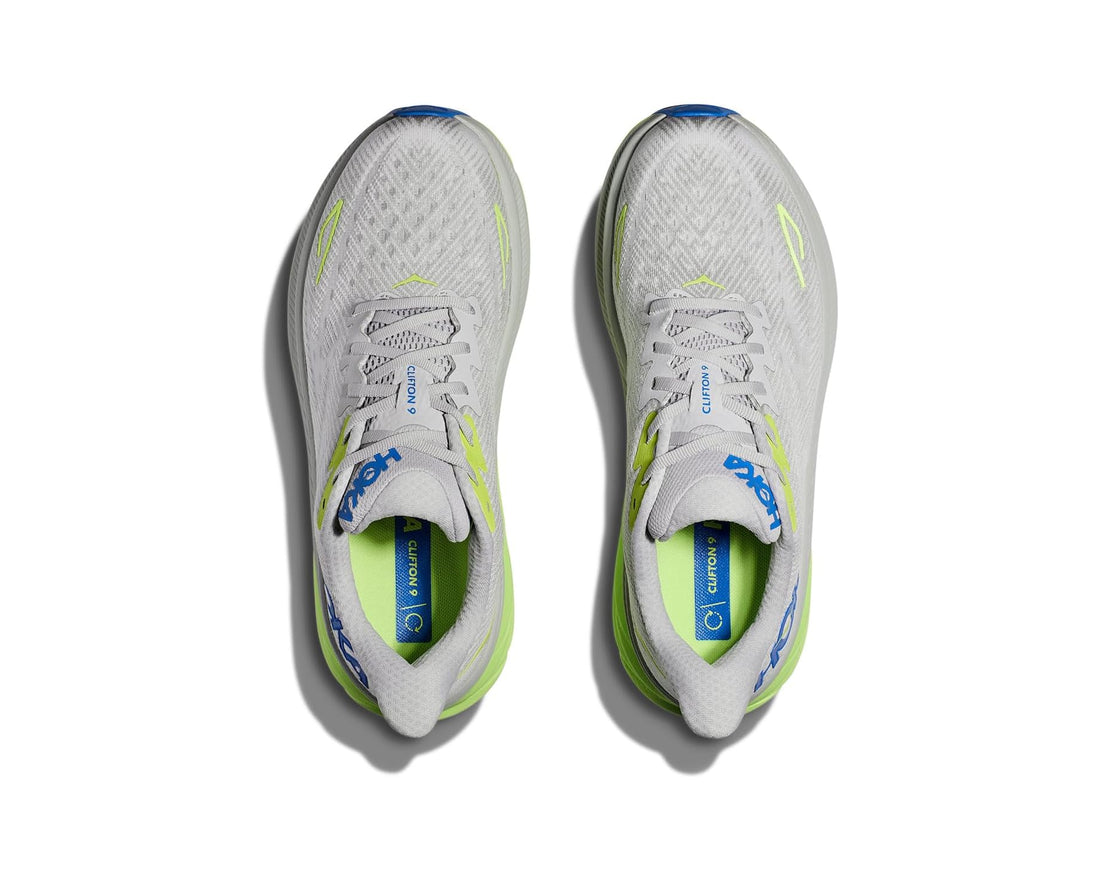 MEN'S HOKA CLIFTON 9 | STARDUST / ELECTRIC COBALT