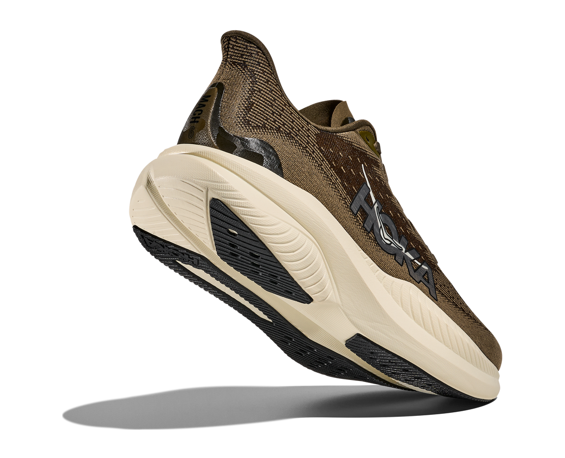 MEN'S HOKA MACH 6 | ANTIQUE OLIVE | TRUFFLE SALT