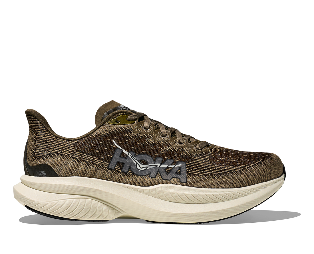 MEN'S HOKA MACH 6 | ANTIQUE OLIVE | TRUFFLE SALT