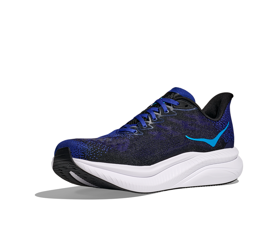 MEN'S HOKA MACH 6 | BLACK / NIGHT SKY