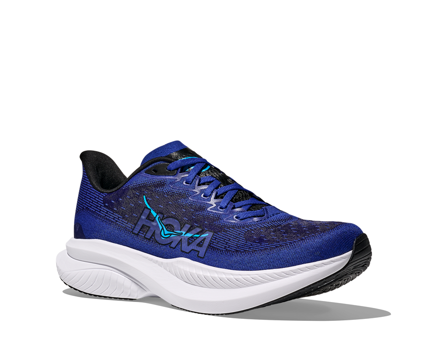MEN'S HOKA MACH 6 | BLACK / NIGHT SKY