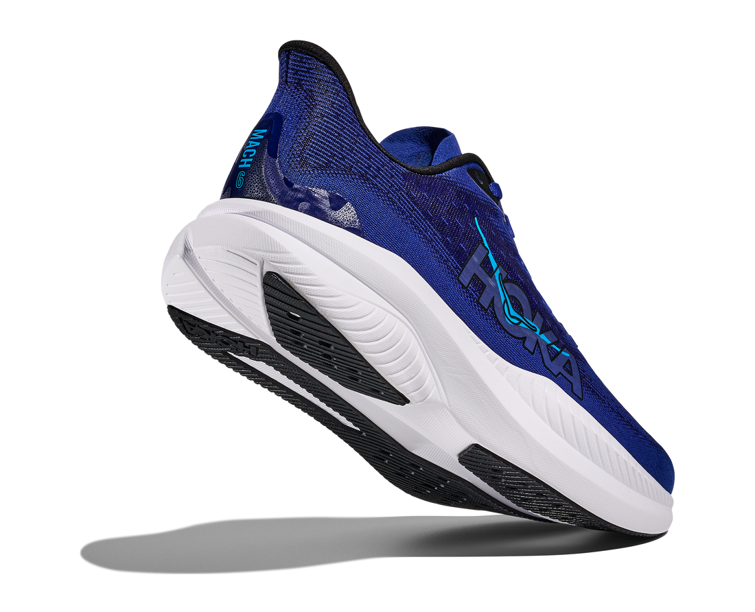 MEN'S HOKA MACH 6 | BLACK / NIGHT SKY