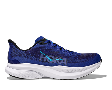 MEN'S HOKA MACH 6 | BLACK / NIGHT SKY