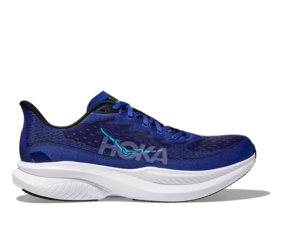 MEN'S HOKA MACH 6 | BLACK / NIGHT SKY