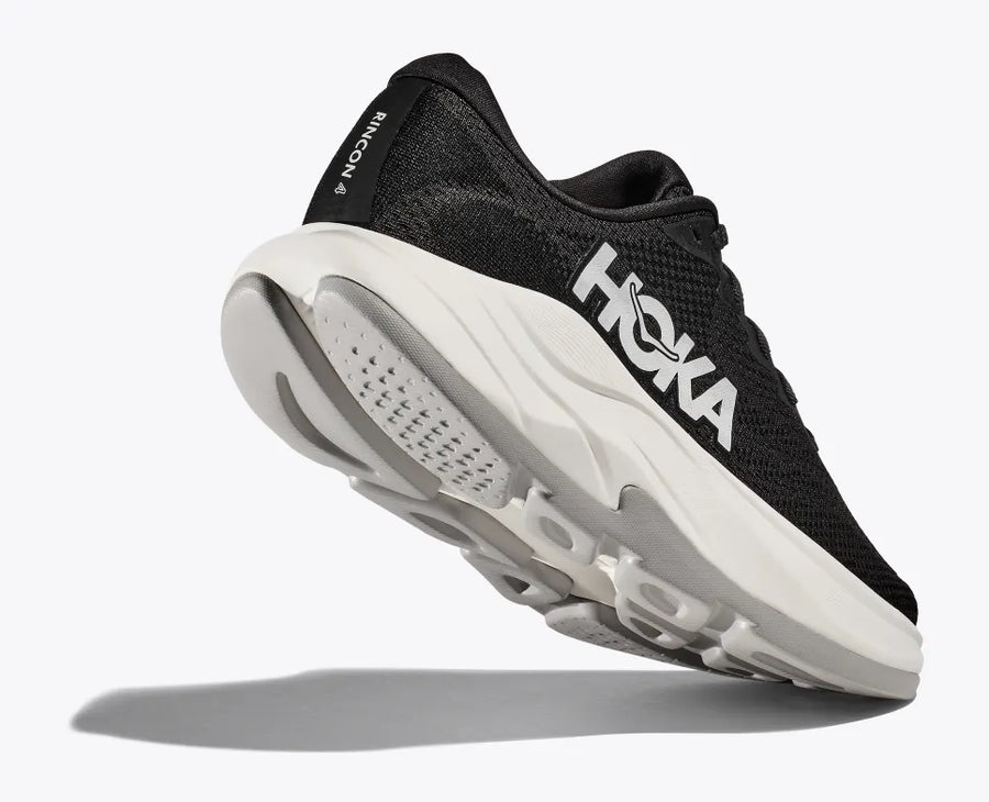 MEN'S HOKA RINCON 4 | BLACK / WHITE