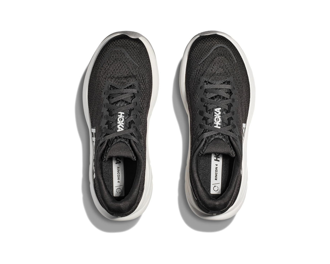 MEN'S HOKA RINCON 4 | BLACK / WHITE