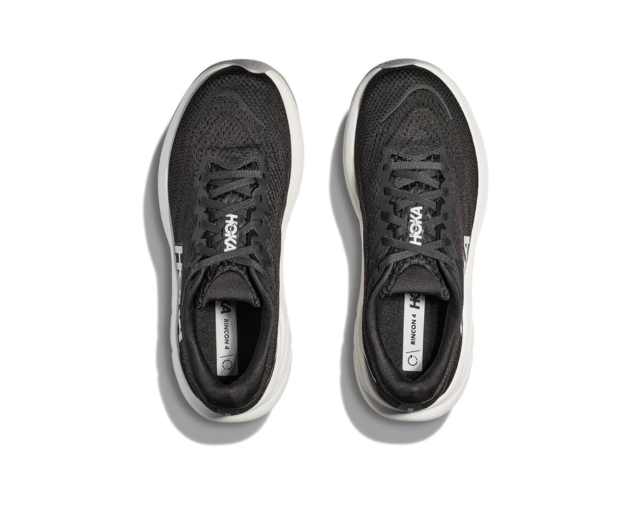 MEN'S HOKA RINCON 4 | BLACK / WHITE