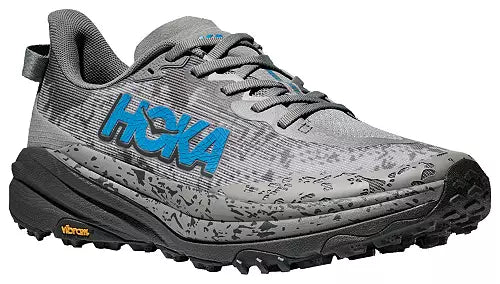 MEN'S HOKA SPEEDGOAT 6 | GALACTIC GREY / HOKA BLUE