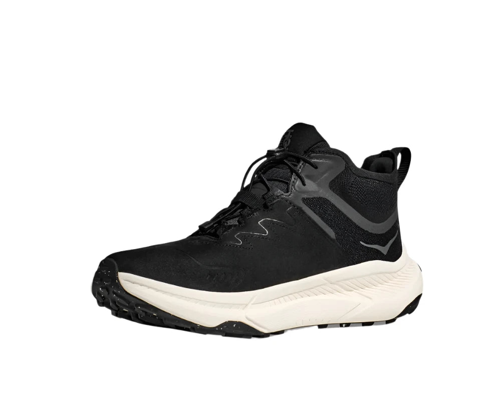 MEN'S HOKA TRANSPORT CHUKKA GTX | BLACK / ALABASTER