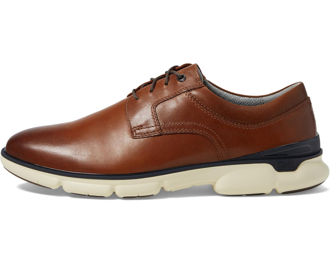 MEN'S JOHNSTON & MURPHY XC4 TANNER PLAIN TOE | TAN FULL GRAIN LEATHER