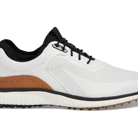 MEN'S JOHNSTON & MURPHY XC4 H1-LUXE HYBRID | WHITE WATERPROOF FULL GRAIN