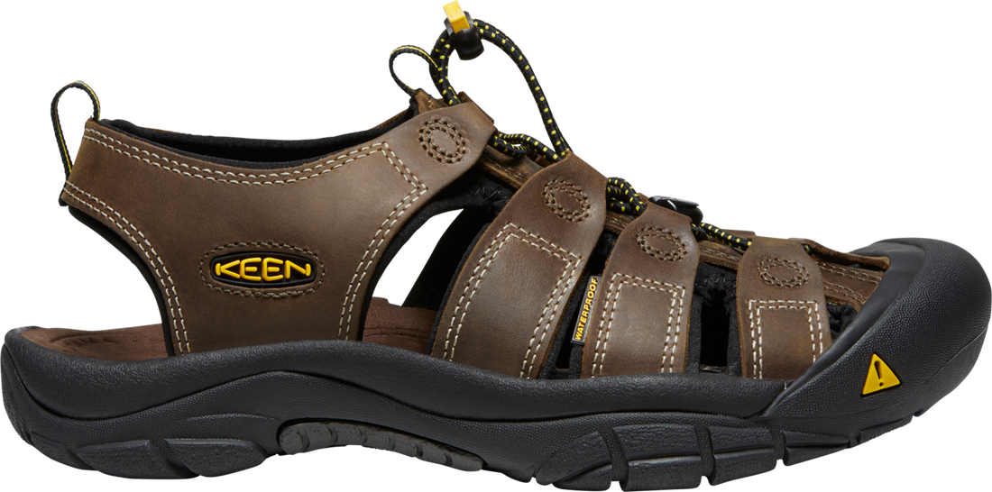 MEN'S KEEN NEWPORT LEATHER SANDAL | BISON