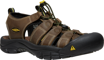 MEN'S KEEN NEWPORT LEATHER SANDAL | BISON