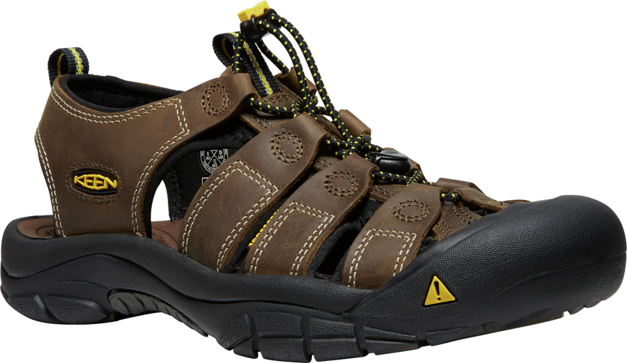 MEN'S KEEN NEWPORT LEATHER SANDAL | BISON