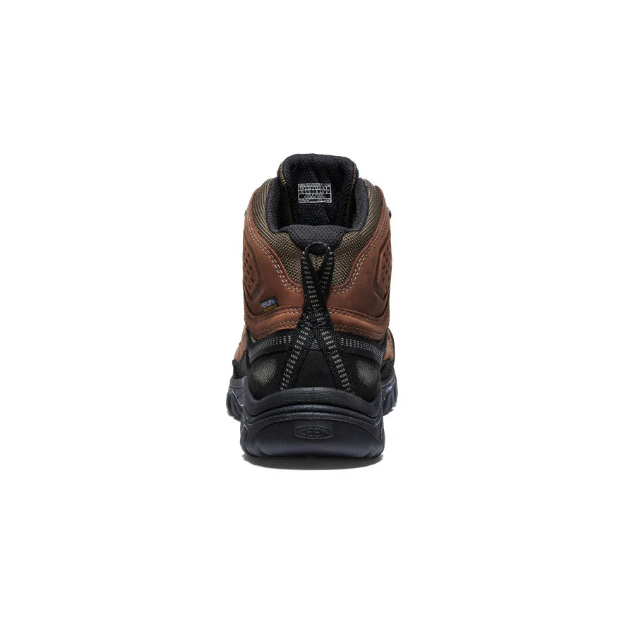 MEN'S KEEN TARGHEE IV WATERPROOF HIKING BOOT | BISON / BLACK