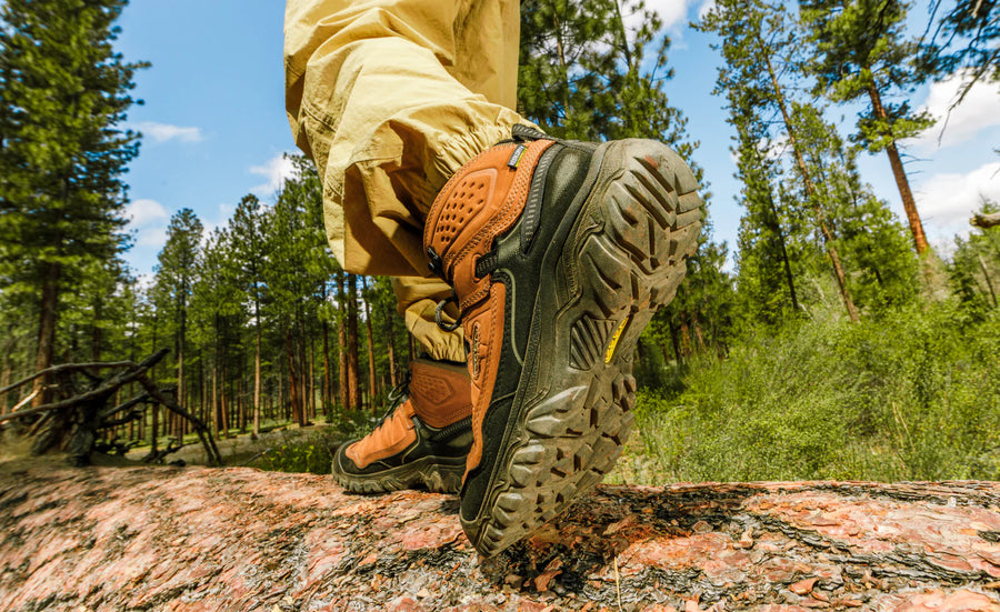MEN'S KEEN TARGHEE IV WATERPROOF HIKING BOOT | BISON / BLACK