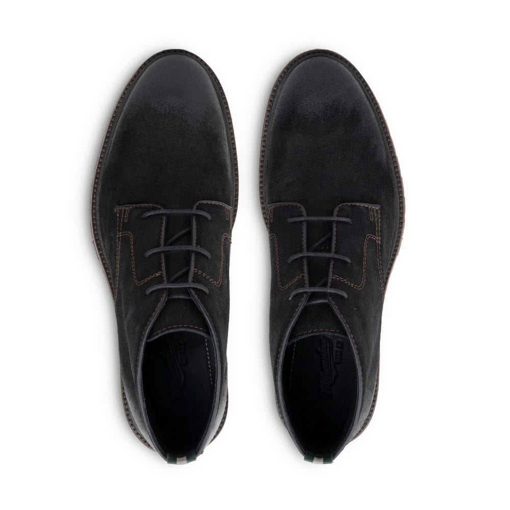 MEN'S MILWAUKEE BOOT CO. WHITNALL LUG SOLE CHUKKA | BLACK