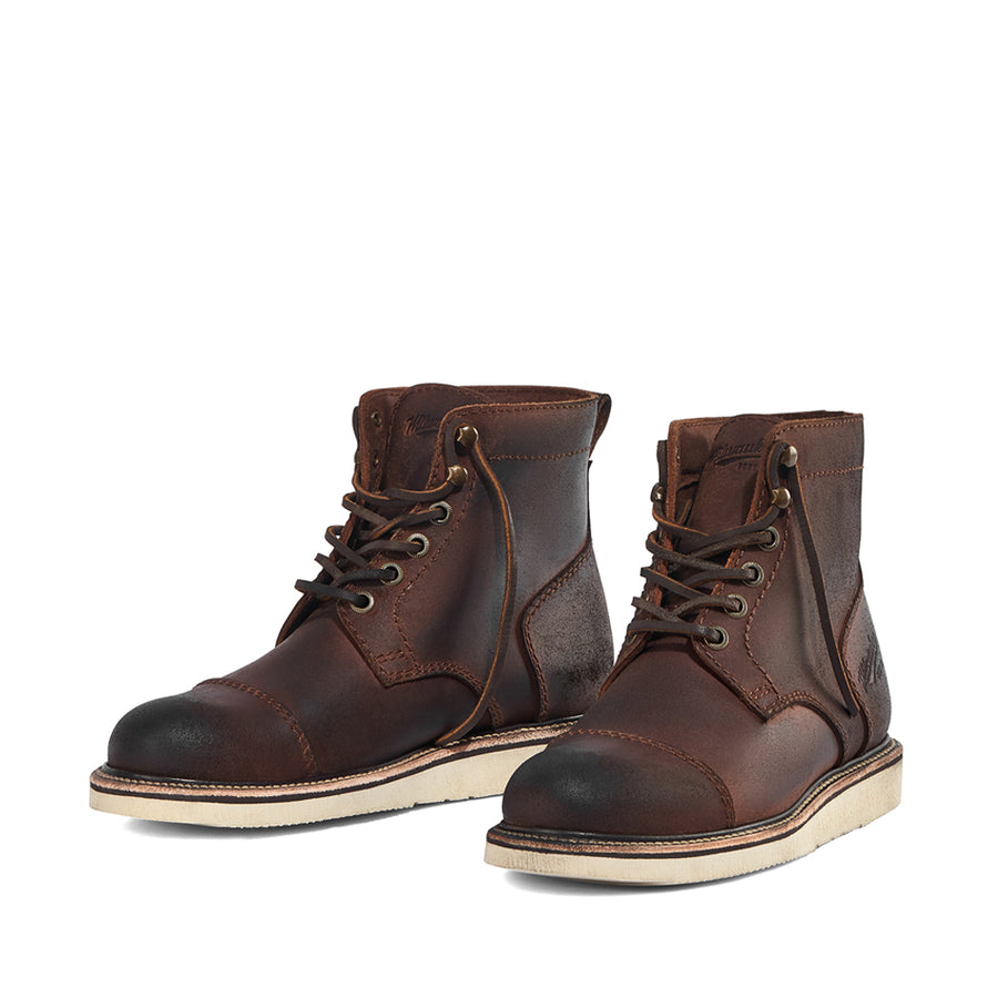 MEN'S MILWAUKEE BOOT CO. BRADY CAP TOE BOOT | GAUCHO