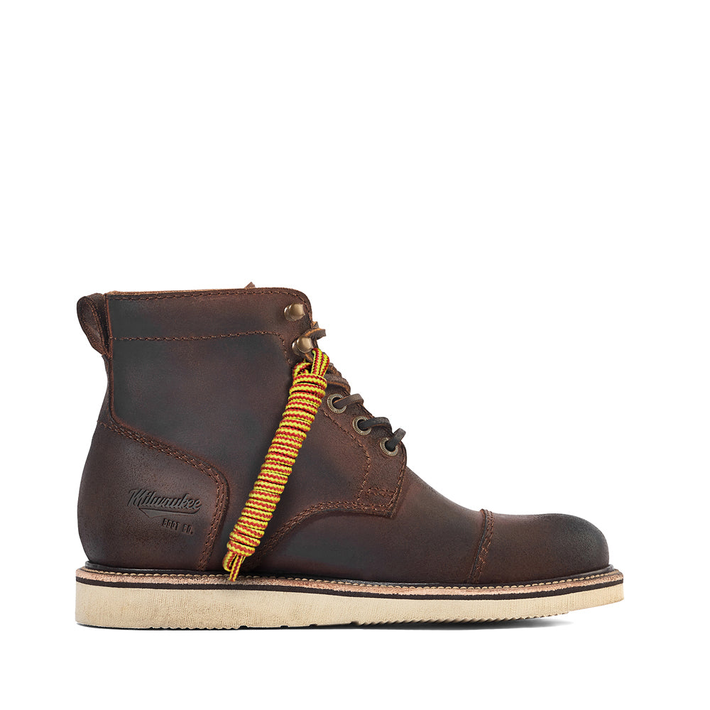 MEN'S MILWAUKEE BOOT CO. BRADY CAP TOE BOOT | GAUCHO