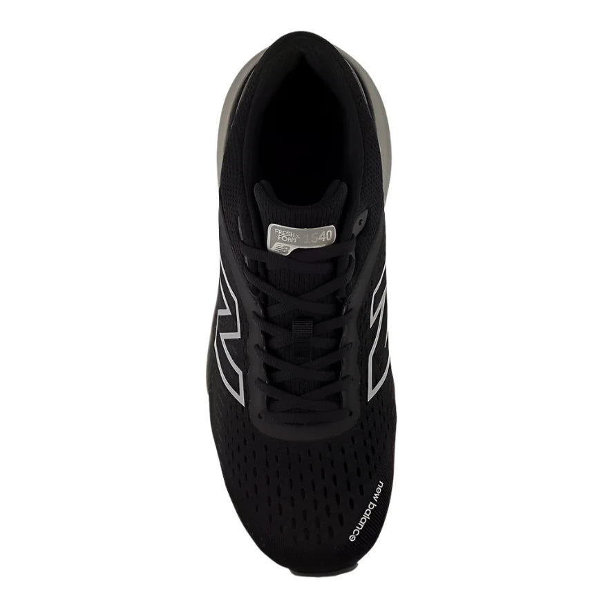 MEN'S NEW BALANCE MADE IN USA FRESH FOAM X 1540v4 | BLACK WITH HARBOR GRAY