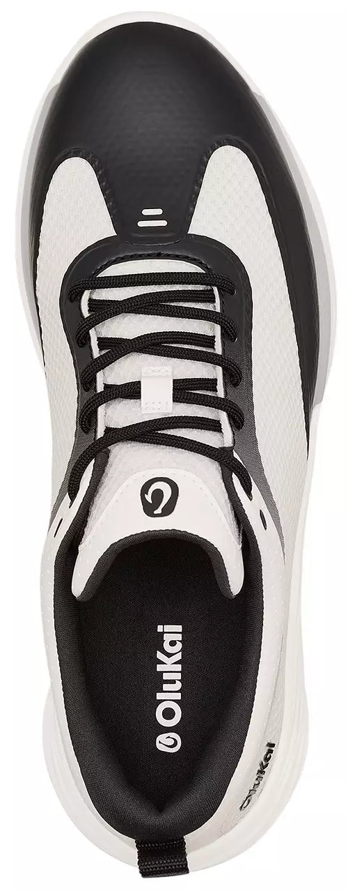 MEN'S OLUKAI MAKENA | BRIGHT WHITE / LAVA ROCK