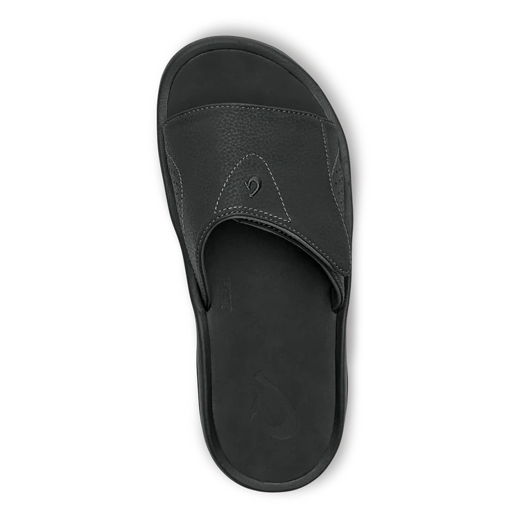 MEN'S OLUKAI NALU SLIDE | BLACK