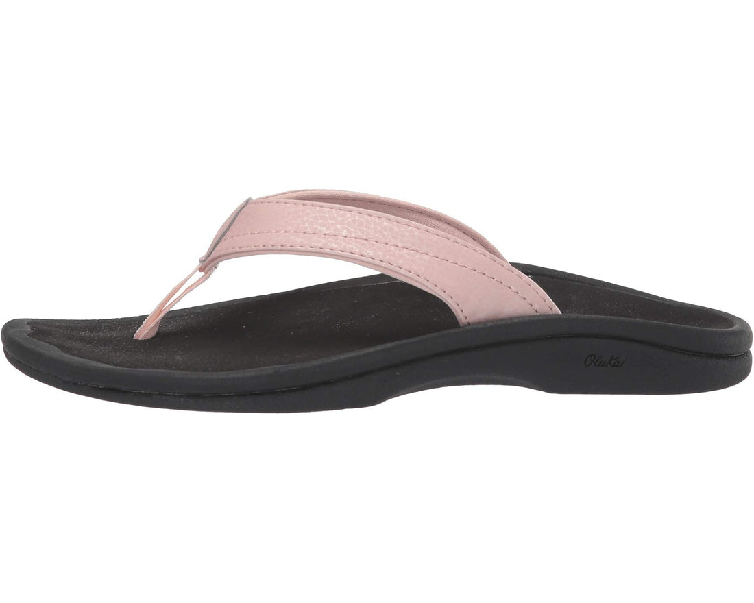 WOMEN'S OLUKAI 'OHANA | PETAL PINK / BLACK