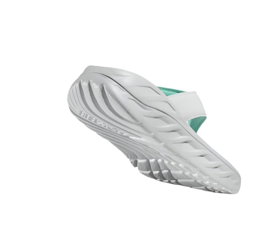 WOMEN'S HOKA ORA RECOVERY FLIP | COSMIC GREY / SEAFOAM