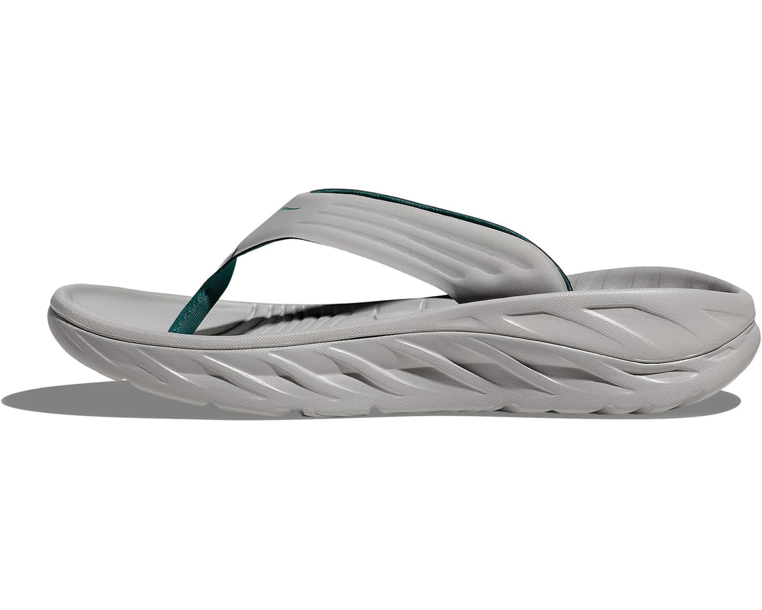 MEN'S HOKA ORA RECOVERY FLIP | STELLAR GREY / OCEANIC